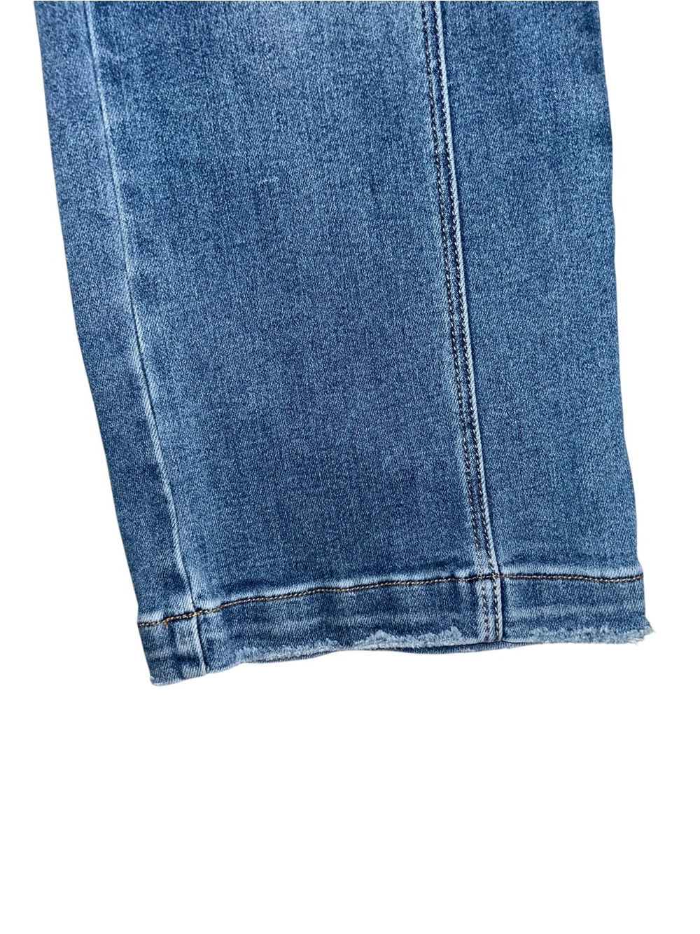 RISEN FRONT SEAM CROP WIDE JEANS RDP5653 Size 27 - Picture 5 of 9